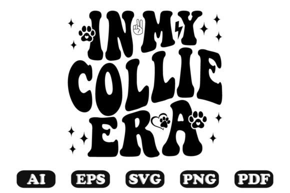 In My Collie Era Wavy Svg T-shirt