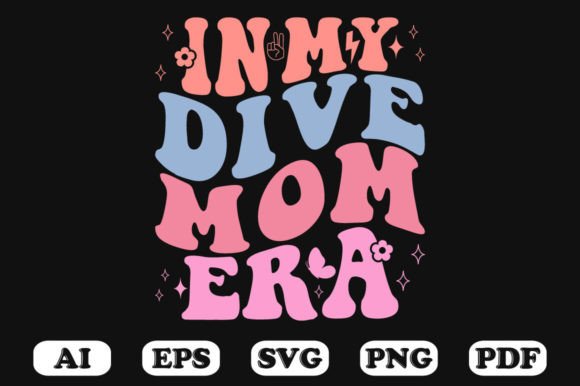 In My Dive Mama Era Retro Wavy SVG Review