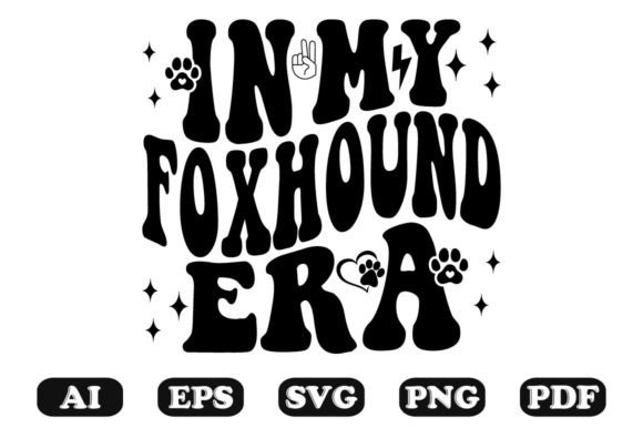 In My Foxhound Era Wavy Svg T-shirt