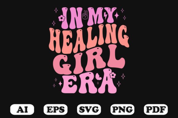 In My Healing Girl Era Retro Wavy SVG Review