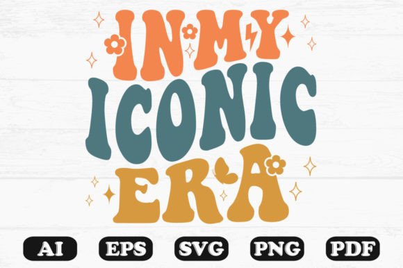 In My Iconic Era Retro Wavy Svg T-shirt