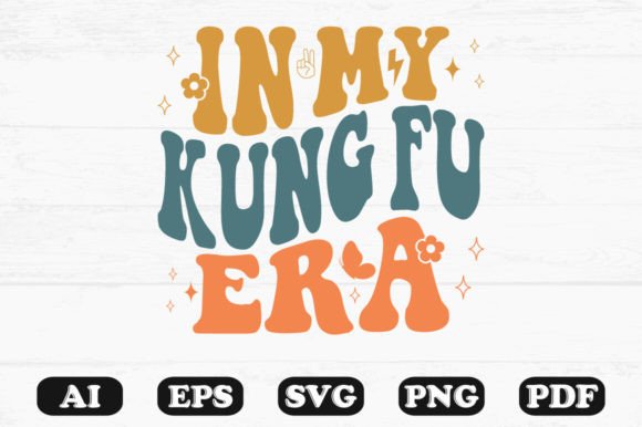 In My Kung Fu Era Retro Wavy SVG Review