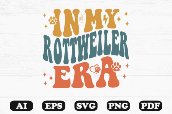 In My Rottweiler Era Retro Wavy SVG Review
