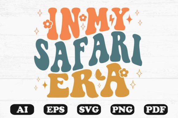 In My Safari Era Retro Wavy Svg T-shirt